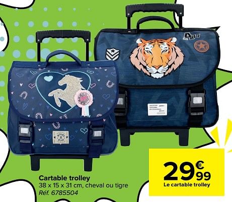 Cartable cp garçon outlet carrefour