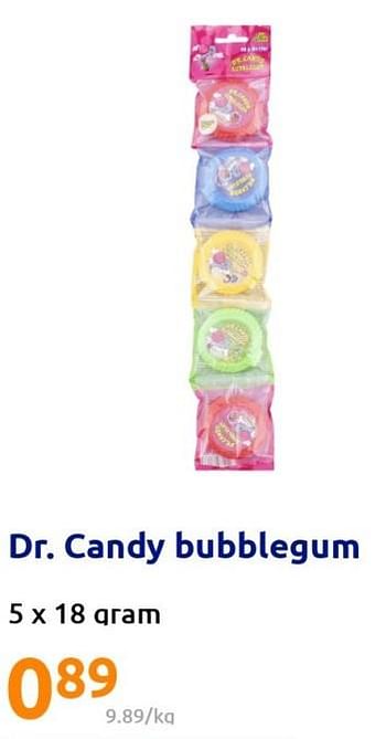 Promoties Dr. candy bubblegum - Huismerk - Action - Geldig van 27/07/2022 tot 02/08/2022 bij Action