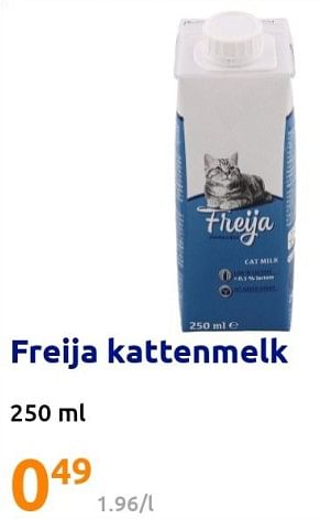 Promoties Freija kattenmelk - Freija - Geldig van 27/07/2022 tot 02/08/2022 bij Action