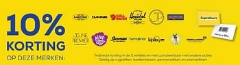 Promoties 10% korting op deze merken - Huismerk - Supra Bazar - Geldig van 01/08/2022 tot 09/09/2022 bij Supra Bazar