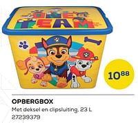 Opbergbox-PAW  PATROL