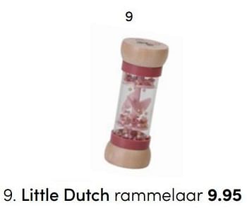 Promoties Little dutch rammelaar - Little Dutch - Geldig van 31/07/2022 tot 06/08/2022 bij Baby & Tiener Megastore