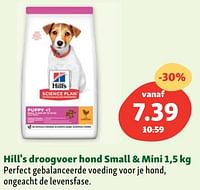 Hill`s droogvoer hond small + mini-Hill