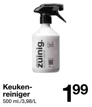 Promoties Keukenreiniger - Huismerk - Zeeman  - Geldig van 30/07/2022 tot 05/08/2022 bij Zeeman