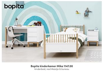 Promoties Bopita kinderkamer mika - Bopita - Geldig van 31/07/2022 tot 06/08/2022 bij Baby & Tiener Megastore