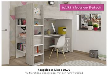 Promoties Hoogslaper jules - Huismerk - Baby & Tiener Megastore - Geldig van 31/07/2022 tot 06/08/2022 bij Baby & Tiener Megastore
