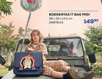 Promoties Boekentas it bag midi - Jeune Premier - Geldig van 01/08/2022 tot 09/09/2022 bij Supra Bazar
