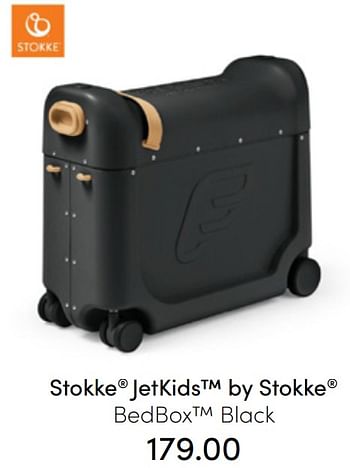 Promoties Stokke jetkids by stokke bedbox black - Stokke - Geldig van 31/07/2022 tot 06/08/2022 bij Baby & Tiener Megastore