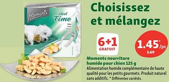 Promotions Moments nourriture humide pour chien - Moments - Valide de 03/08/2022 à 10/08/2022 chez Maxi Zoo