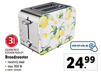 Promoties Silvercrest kitchen tools broodrooster - SilverCrest - Geldig van 08/08/2022 tot 13/08/2022 bij Lidl