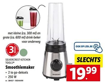 Promoties Silvercrest kitchen tools smoothiemaker - SilverCrest - Geldig van 08/08/2022 tot 13/08/2022 bij Lidl