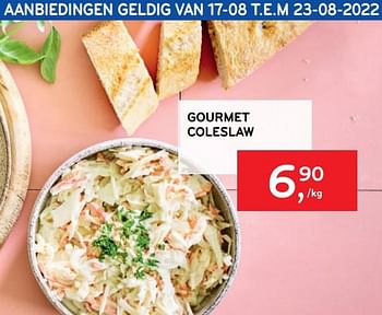 Promoties Gourmet coleslaw - Huismerk - Alvo - Geldig van 17/08/2022 tot 23/08/2022 bij Alvo