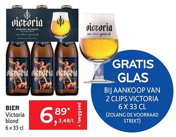 Promoties Bier victoria - Victoria - Geldig van 10/08/2022 tot 23/08/2022 bij Alvo