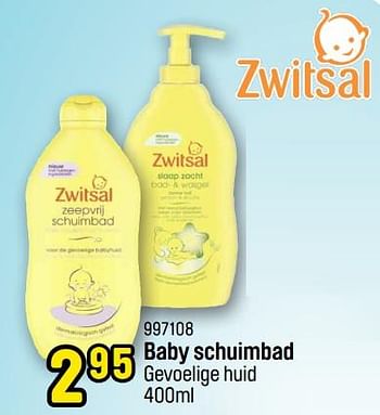 Promoties Baby schuimbad - Zwitsal - Geldig van 01/08/2022 tot 24/09/2022 bij Happyland