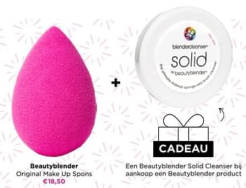 Promotions Beautyblender original make up spons - Beautyblender - Valide de 01/08/2022 à 28/08/2022 chez ICI PARIS XL