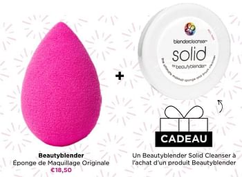 Promotions Beautyblender éponge de maquillage originale - Beautyblender - Valide de 01/08/2022 à 28/08/2022 chez ICI PARIS XL