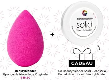 Promotions Beautyblender éponge de maquillage originale - Beautyblender - Valide de 01/08/2022 à 28/08/2022 chez ICI PARIS XL