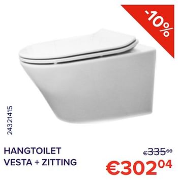 Promotions Hangtoilet vesta + zitting - Wiesbaden - Valide de 01/08/2022 à 31/08/2022 chez Euro Shop