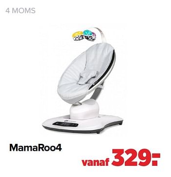 Promoties 4 moms mamaroo4 - 4Moms - Geldig van 01/08/2022 tot 27/08/2022 bij Baby-Dump