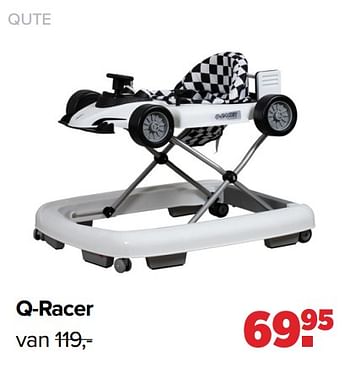 Promoties Qute q-racer - Qute  - Geldig van 01/08/2022 tot 27/08/2022 bij Baby-Dump