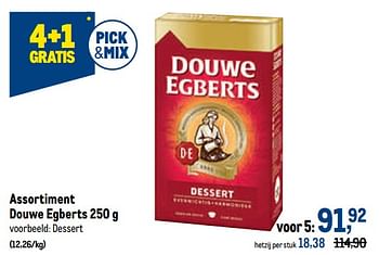Promoties Douwe egberts dessert - Douwe Egberts - Geldig van 10/08/2022 tot 23/08/2022 bij Makro
