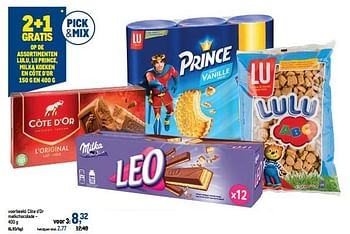 Promoties Côte d`or melkchocolade - Cote D'Or - Geldig van 10/08/2022 tot 23/08/2022 bij Makro