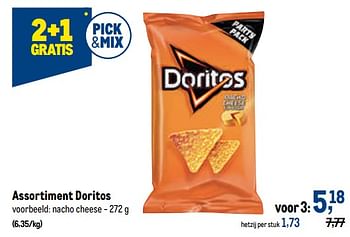 Promoties Doritos nacho cheese - Doritos - Geldig van 10/08/2022 tot 23/08/2022 bij Makro