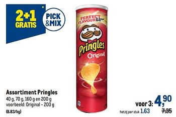 Promoties Pringles original - Pringles - Geldig van 10/08/2022 tot 23/08/2022 bij Makro