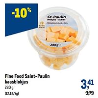Fine food saint-paulin kaasblokjes-Fine Food