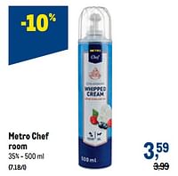 Metro chef room-Huismerk - Makro