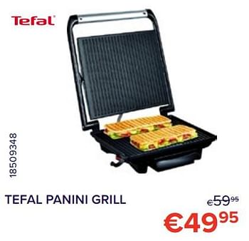Promotions Tefal panini grill - Tefal - Valide de 01/08/2022 à 31/08/2022 chez Euro Shop
