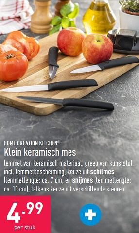 Promotions Klein keramisch mes - Home Creation Kitchen - Valide de 10/08/2022 à 19/08/2022 chez Aldi