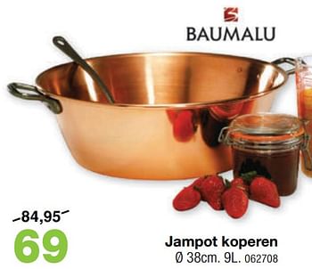 Promoties Jampot koperen - Baumalu - Geldig van 13/06/2022 tot 28/08/2022 bij Home & Co