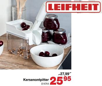 Promoties Kersenontpitter - Leifheit - Geldig van 13/06/2022 tot 28/08/2022 bij Home & Co