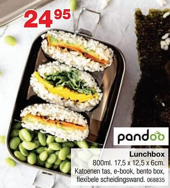 Promoties Lunchbox - Pandoo - Geldig van 13/06/2022 tot 28/08/2022 bij Home & Co