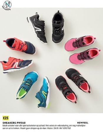 Promoties Sneakers pw540 - Newfeel - Geldig van 17/08/2022 tot 11/09/2022 bij Decathlon