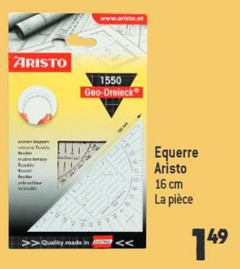 Promoties Equerre aristo - Aristo - Geldig van 03/08/2022 tot 15/09/2022 bij Louis Delhaize