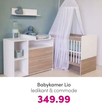 Promotions Babykamer lio - Produit Maison - Baby & Tiener Megastore - Valide de 07/08/2022 à 13/08/2022 chez Baby & Tiener Megastore