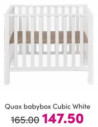 Quax babybox cubic white-Quax