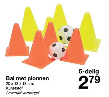 Promoties Bal met pionnen - Huismerk - Zeeman  - Geldig van 06/08/2022 tot 12/08/2022 bij Zeeman
