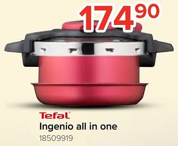 Promoties Tefal ingenio all in one - Tefal - Geldig van 06/08/2022 tot 11/09/2022 bij Euro Shop