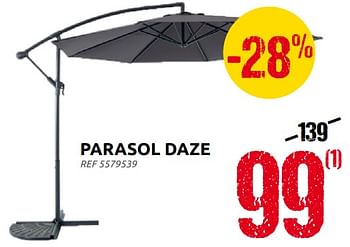 Promotions Parasol daze - Central Park - Valide de 10/08/2022 à 22/08/2022 chez Brico