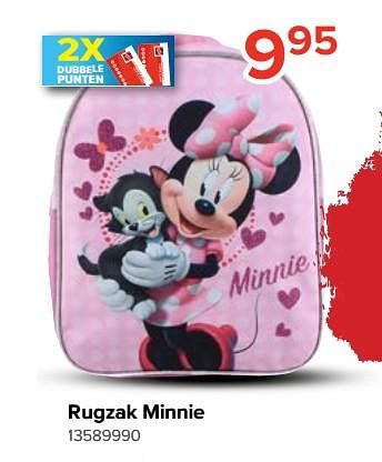 Promoties Rugzak minnie - Disney - Geldig van 06/08/2022 tot 11/09/2022 bij Euro Shop