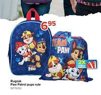 Rugzak paw patrol pups rule-PAW  PATROL