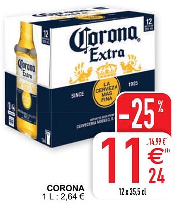 Promotions Corona - Corona - Valide de 09/08/2022 à 13/08/2022 chez Cora