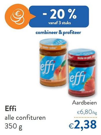 Promoties Effi aardbeien - Effi - Geldig van 10/08/2022 tot 23/08/2022 bij OKay
