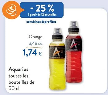Promoties Aquarius orange - Aquarius - Geldig van 10/08/2022 tot 23/08/2022 bij OKay