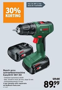 Bosch accu schroefboormachine easydrill 18v-40-Bosch
