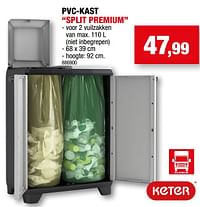 Pvc-kast split premium-Keter