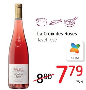 Promoties La croix des roses tavel rosé - Rosé wijnen - Geldig van 11/08/2022 tot 24/08/2022 bij Spar (Colruytgroup)